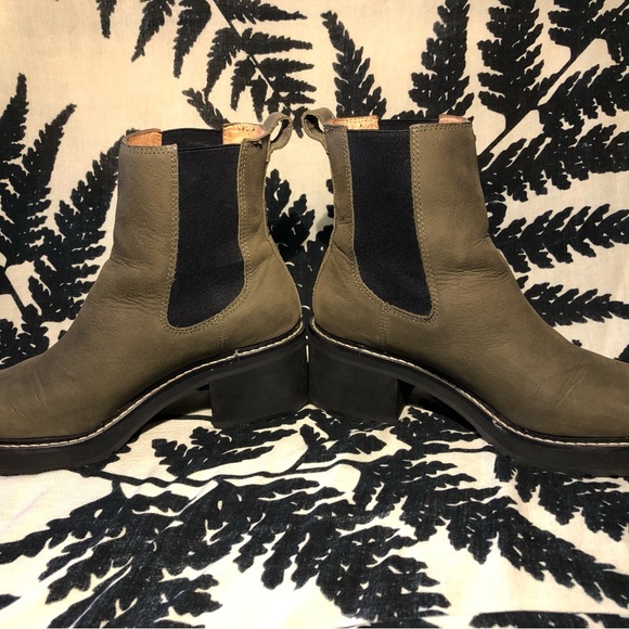 Madewell Olive Carina Platform Chelsea Boot - Picture 4 of 8